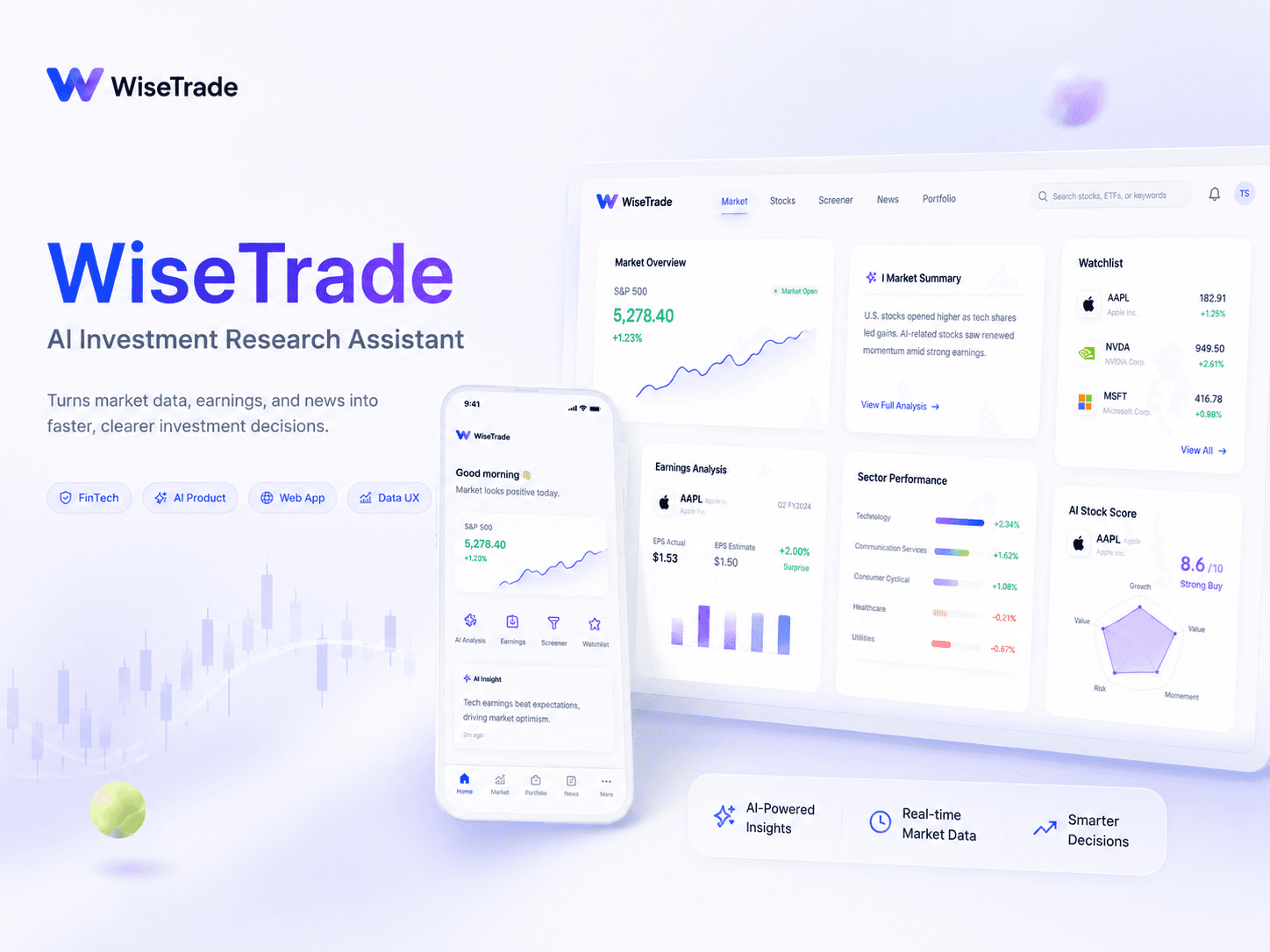 WiseTrade project preview